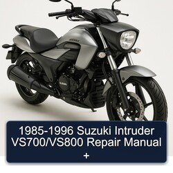 1985-1996 Suzuki Intruder Vs700/vs800 Service Repair Workshop Manual PDF
