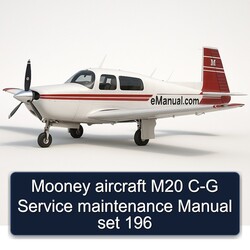 Mooney Aircraft M20 C-G Set 196 Service Repair Workshop Manual PDF