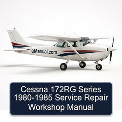 1980-1985 Cessna 172RG Series Service Repair Workshop Manual PDF