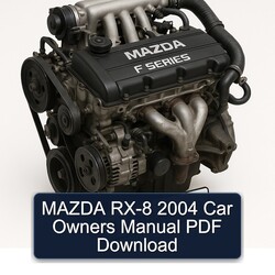 2004 Mazda 121 RX-8 Car Owners Owner's Manual PDF