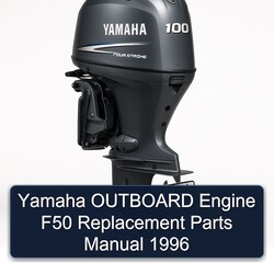1996 Yamaha Outboard Engine F50 Replacement Parts Catalog PDF