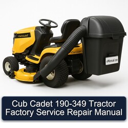 Cub Cadet 190-349 Tractor Service Repair Workshop Manual PDF