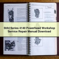 Stihl Series 4140 Powerhead Service Repair Workshop Manual PDF