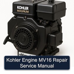 Kohler Magnum Models Engine MV16 Service Repair Workshop Manual PDF