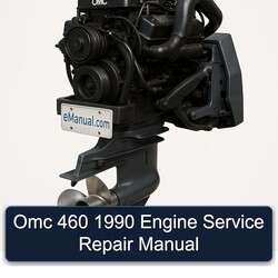 1990 Omc 460 Engine Service Repair Workshop Manual PDF