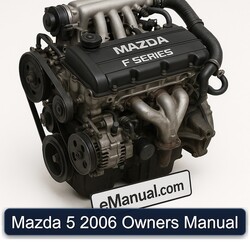 2006 Mazda 5 Owners Owner's Manual PDF