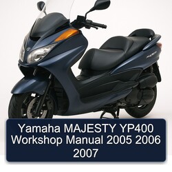 2005-2007 Yamaha Majesty YP400 Service Repair Workshop Manual PDF