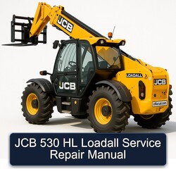 JCB 530 HL Loadall Service Repair Workshop Manual PDF