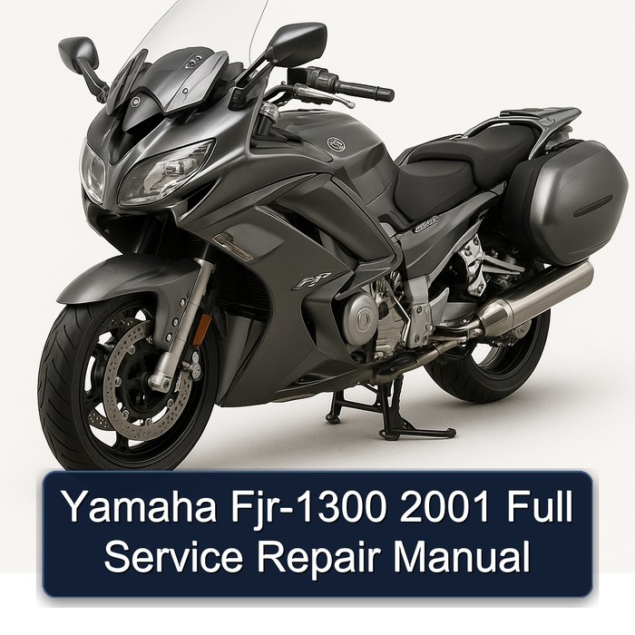 2001 Yamaha FJR Models FJR-1300 Service Repair Workshop Manual PDF