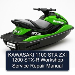 Kawasaki 1100 STX ZXI 1200 STX-R Service Repair Workshop Manual PDF