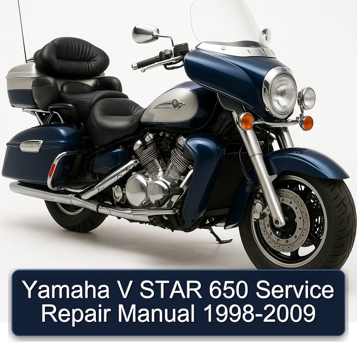 1998-2009 Yamaha Royal Star Venture V 650 Service Repair Workshop Manual PDF