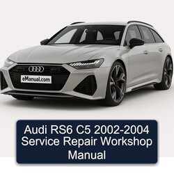 2002-2004 Audi RS6 Service Repair Workshop Manual PDF