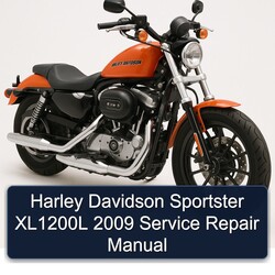 2009 Harley Davidson Sportster XL1200L Service Repair Workshop Manual PDF