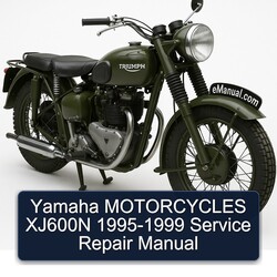 1995-1999 Yamaha XJ Models Motorcycles XJ600N Service Repair Workshop Manual PDF