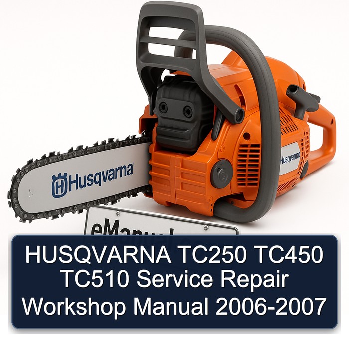 2006-2007 Husqvarna TC Models TC250 TC450 TC510 Service Repair Workshop Manual PDF