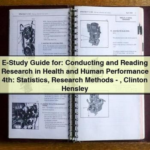 E-STUDY : Conducting Reading Research Health Human Performance 4th: Statistics Methods Clinton Hensley Service Repair Workshop Manual PDF