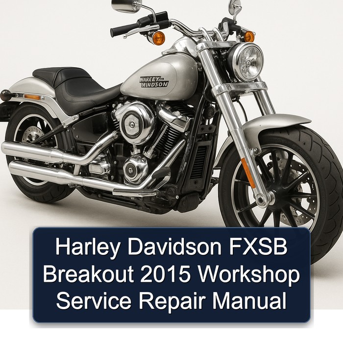 2015 Harley Davidson Fxsb Breakout Service Repair Workshop Manual PDF
