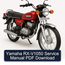 Yamaha RX Models RX-V1050 Service Repair Workshop Manual PDF