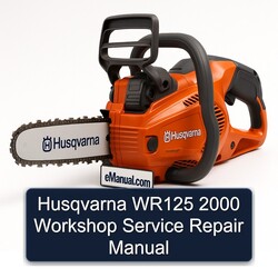 2000 Husqvarna WR125 Service Repair Workshop Manual PDF