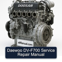 Daewoo Doosan DV Series DV-F700 Service Repair Workshop Manual PDF