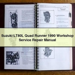 1990 Gilera Runner Suzuki LT80L Quad Service Repair Workshop Manual PDF