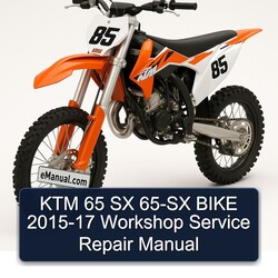 2015-2017 KTM 65 SX -sx Bike Service Repair Workshop Manual PDF