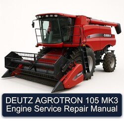Deutz Agrotron 105 MK3 Engine Service Repair Workshop Manual PDF