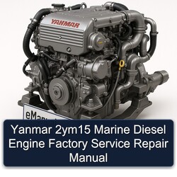 Yanmar 2ym15 Marine Diesel Engine Service Repair Workshop Manual PDF