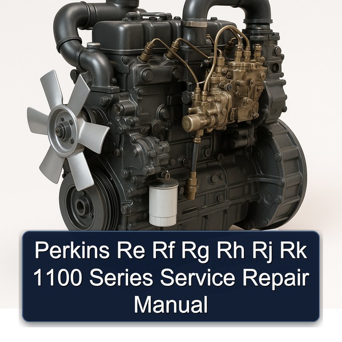 Perkins 1100 Series Re Rf Rg Rh Rj Rk Service Repair Workshop Manual PDF