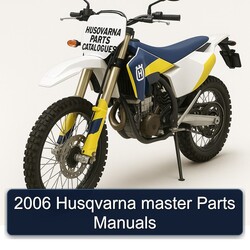 2006 Husqvarna Parts Catalogues Master Catalog PDF