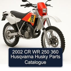 2002 Husqvarna CR Models WR 250 360 Husky Parts Catalog PDF
