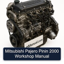 2000 Mitsubishi Pajero Pinin Service Repair Workshop Manual PDF