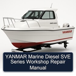 Yanmar Marine Diesel SVE Series Service Repair Workshop Manual PDF