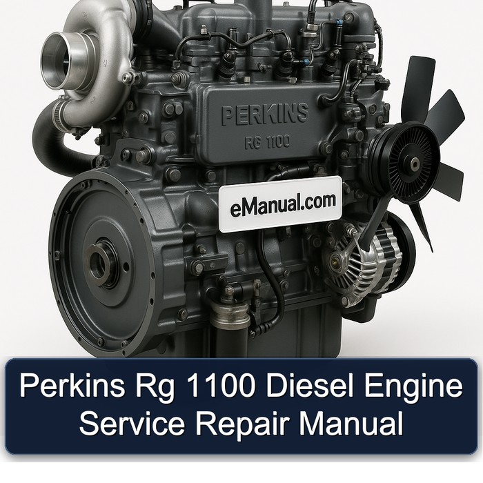 Perkins RG 1100 Diesel Engine Service Repair Workshop Manual PDF