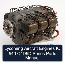 Lycoming O 540 Series Aircraft Engines IO C4d5d Parts Catalog PDF