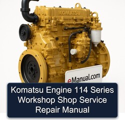 Komatsu 114 Engine Series Shop Service Repair Workshop Manual PDF