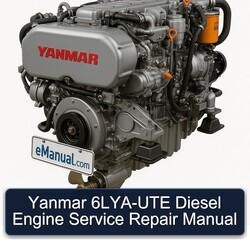 Yanmar 6LYA-UTE Diesel Engine Service Repair Workshop Manual PDF