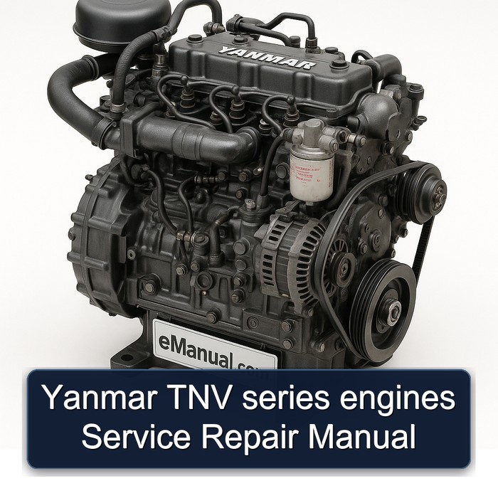 Yanmar TNV Series Engines Service Repair Workshop Manual PDF