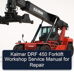 Kalmar DRF 450 Forklift Service Repair Workshop Manual PDF