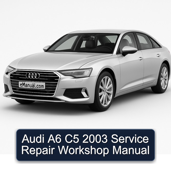 2003 Audi A6 Service Repair Workshop Manual PDF