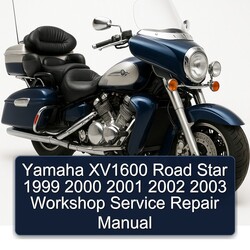 1999-2003 Yamaha AG200 XV1600 Road Star Service Repair Workshop Manual PDF