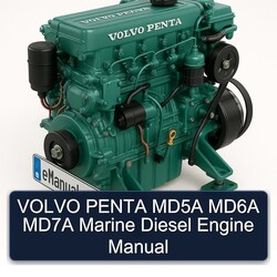 Volvo Penta MD5A MD6A MD7A Marine Diesel Engine Service Repair Workshop Manual PDF