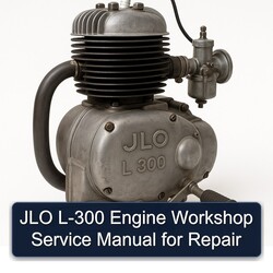 JLO L 300 L-300 Engine Service Repair Workshop Manual PDF