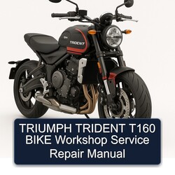 Triumph Trident T160 Bike Service Repair Workshop Manual PDF