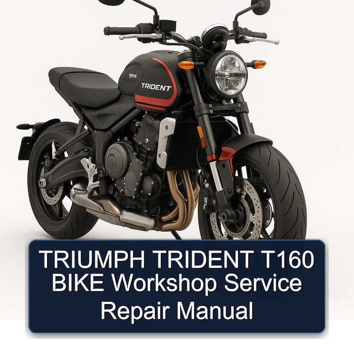 Triumph Trident T160 Bike Service Repair Workshop Manual PDF