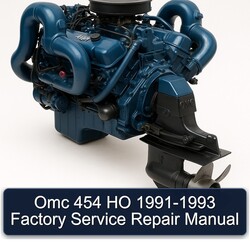 1991-1993 Omc 454 HO Service Repair Workshop Manual PDF