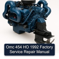 1992 Omc 454 HO Service Repair Workshop Manual PDF