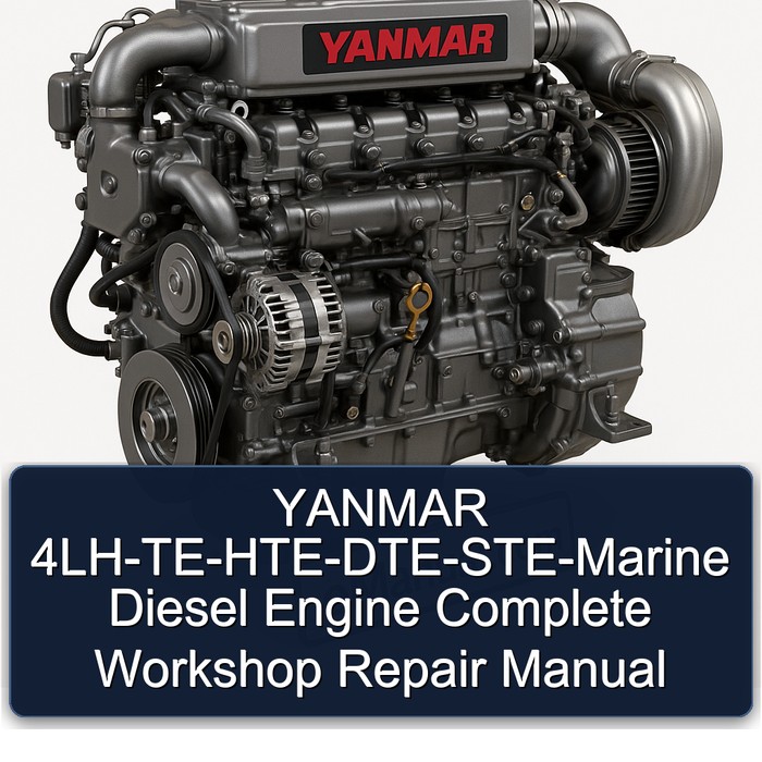 Isuzu Marine Yanmar 4lh-te-hte-dte-ste- Diesel Engine Service Repair Workshop Manual PDF