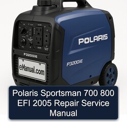 2005 Polaris Sportsman 700 800 EFI Service Repair Workshop Manual PDF