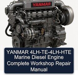 Isuzu Marine Yanmar 4lh-te-4lh-hte Diesel Engine Service Repair Workshop Manual PDF